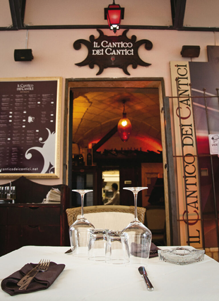 Restaurant in Otranto.