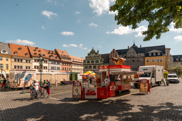 Grote markt in Weimar